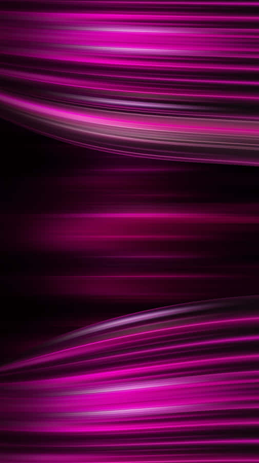 Black And Pink Iphone Horizontal Brush Strokes Wallpaper