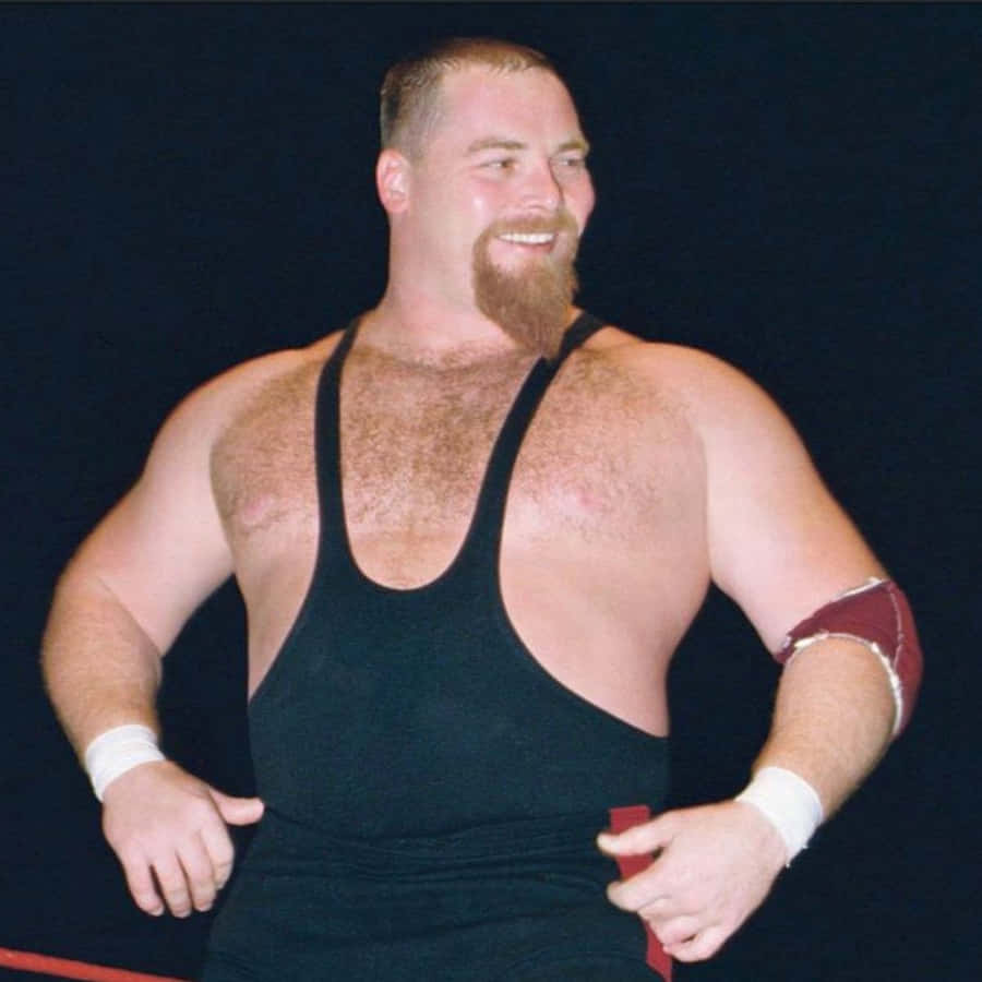 Black Background Jim Neidhart Wallpaper