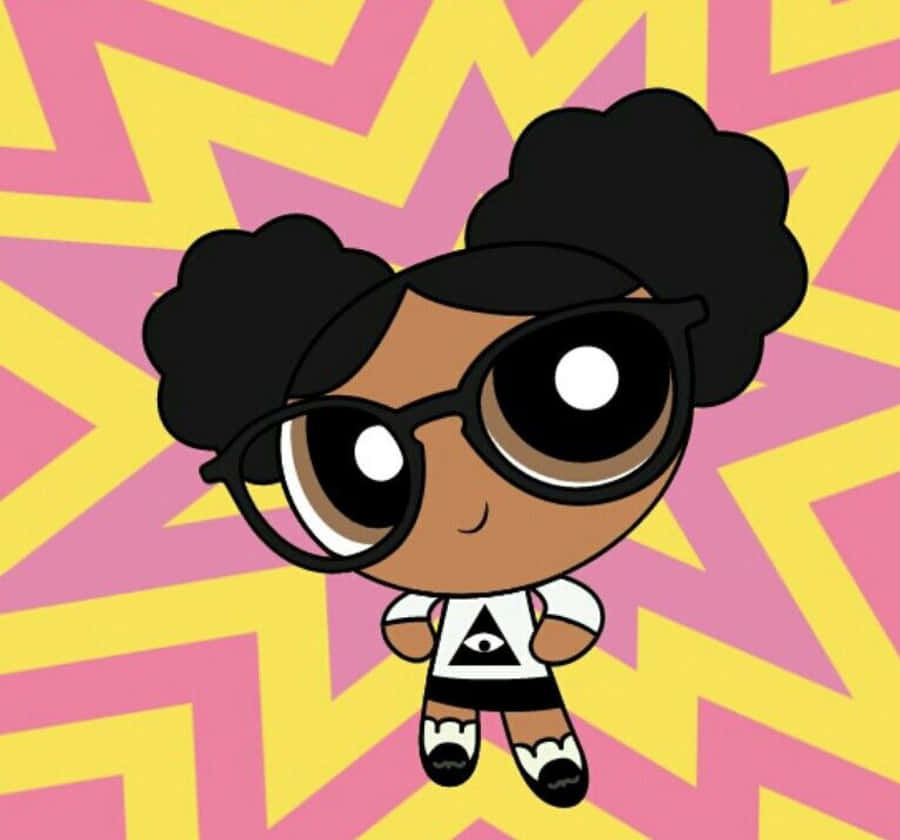 Black Cartoon Characters Brighten Up Our Lives Wallpaper
