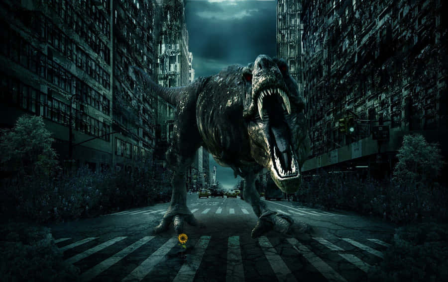 Black Dinosaur Dark Jurassic World Wallpaper