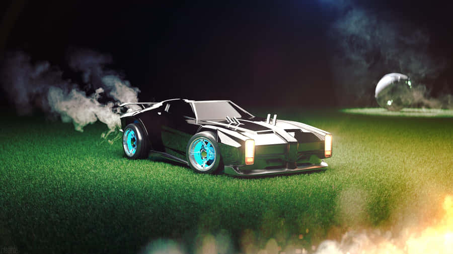 Black Dominus Rocket League 4k Wallpaper