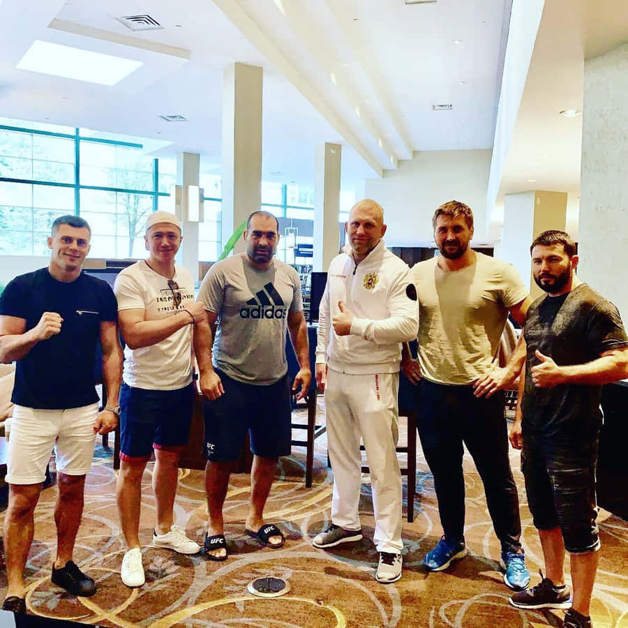 Blagoy Ivanov With Fighters Wallpaper