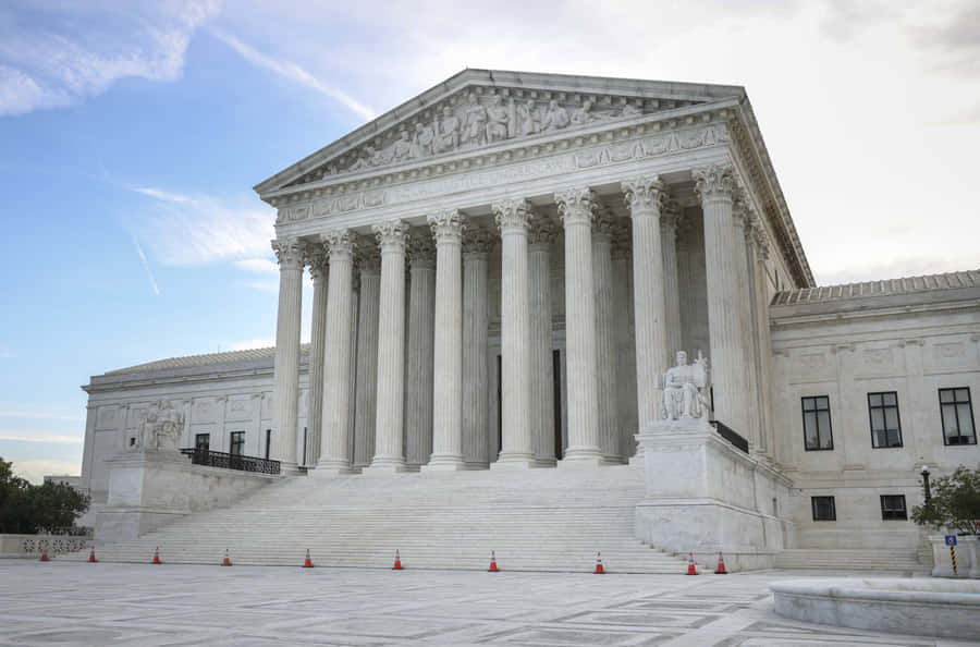 Blocked Supreme Court Building Wallpaper