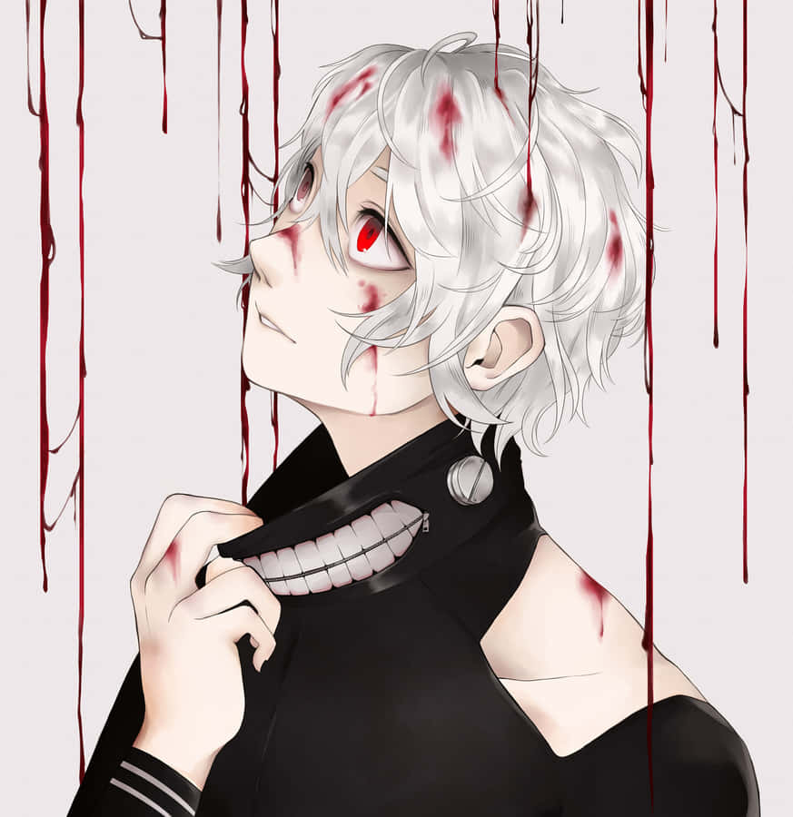 Blood Drip Kaneki Pfp Wallpaper