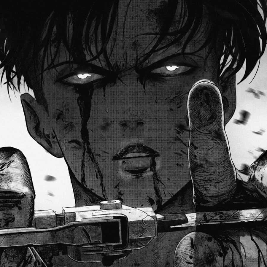 Bloody Levi Pfp Wallpaper