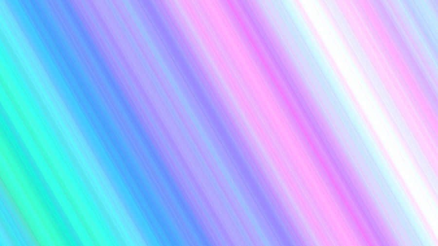 Blue Girly Colorful Aesthetic Wallpaper