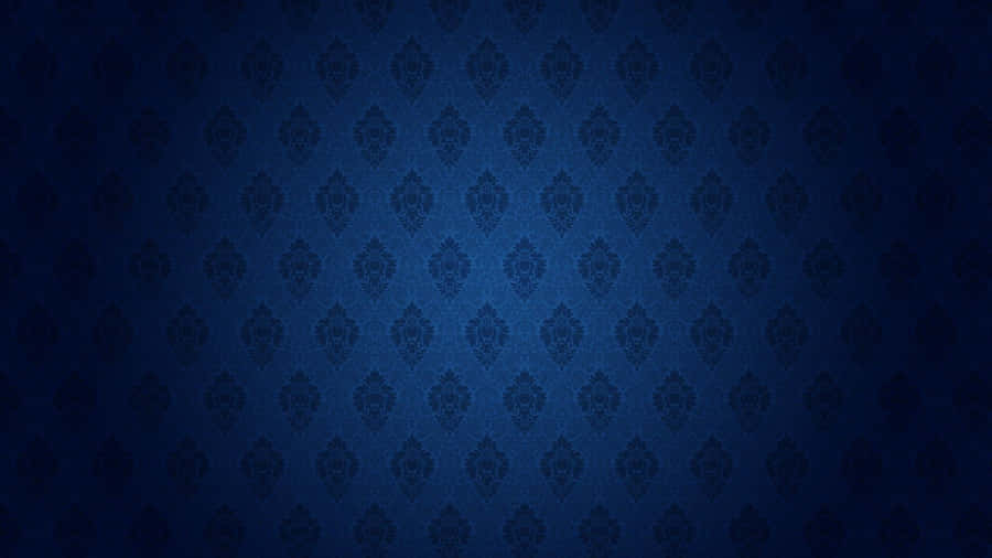 Blue Wallpaper With A Dark Pattern Wallpaper