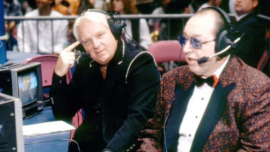 Bobby Heenan Commentary Team Wallpaper