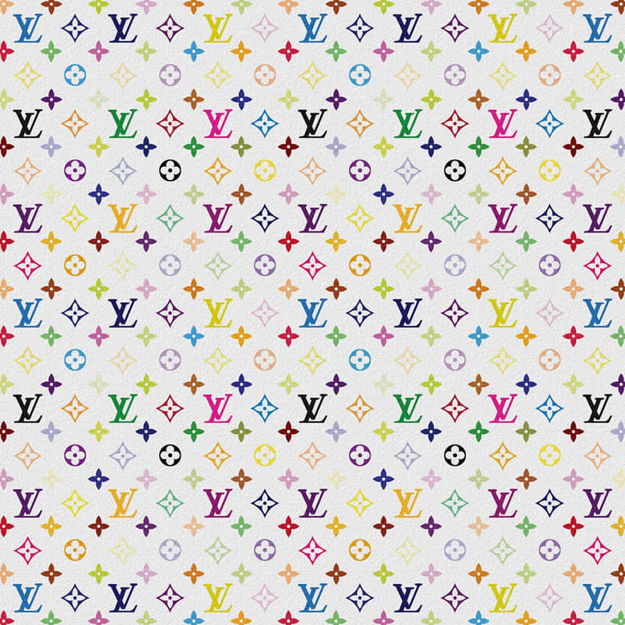 Bold And Luxurious Louis Vuitton Print Wallpaper