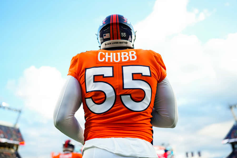 Bradley Chubb Jersey #55 Wallpaper
