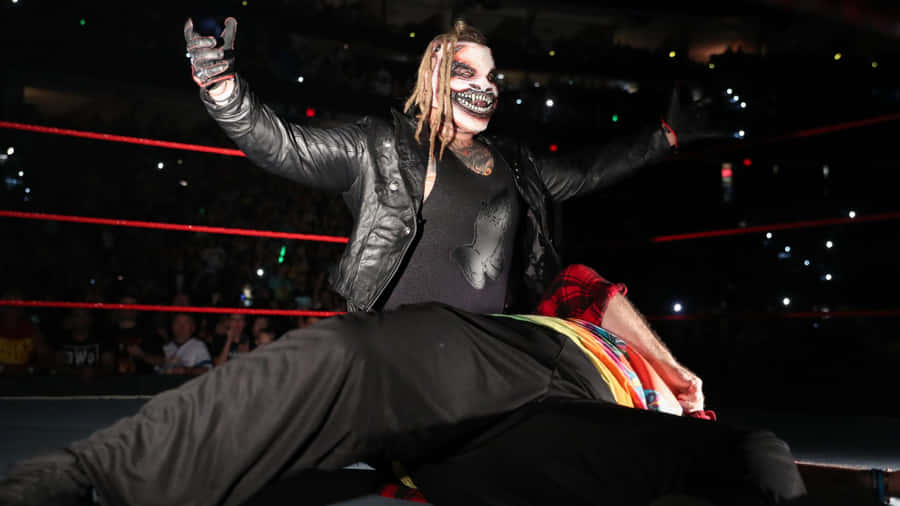Bray Wyatt Evil Laughing The Fiend Wallpaper