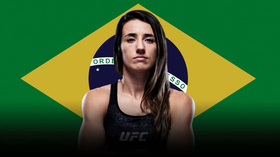 Brazilian Flag Marina Rodriguez Wallpaper