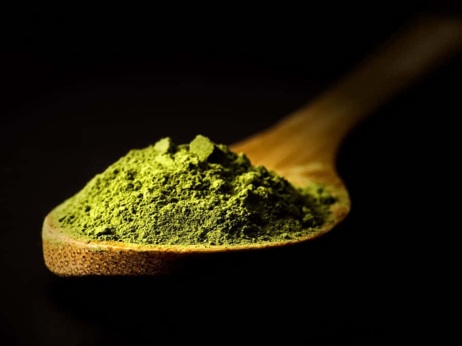 Breathtaking Aerial View Of A Matcha Tea Field Wallpaper