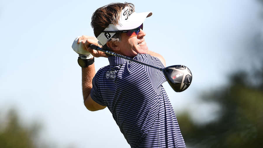 Brett Quigley Excellent Post-swing Form Wallpaper