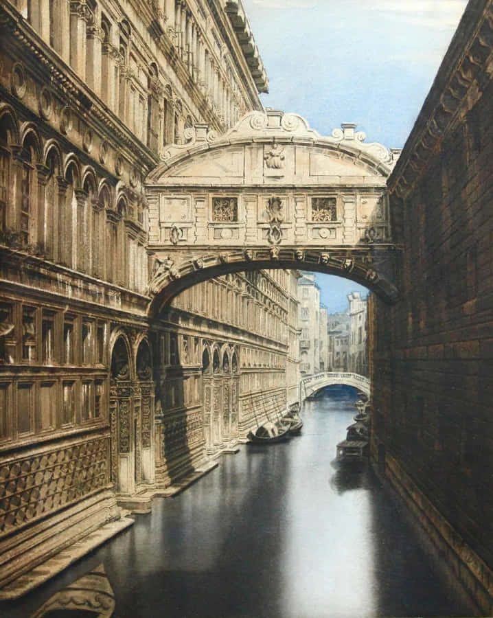Bridge Of Sighs Gustave Dore Wallpaper