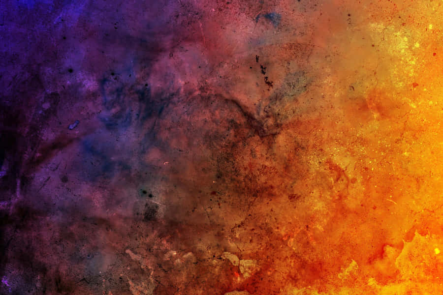 Bright, Abstract Yellow Grunge Background Wallpaper