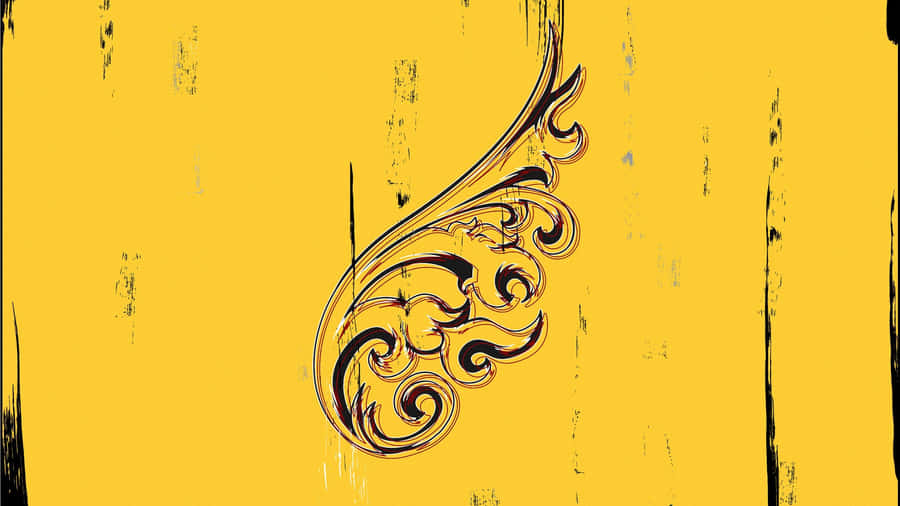 Bright Yellow Wallpaper Wallpaper