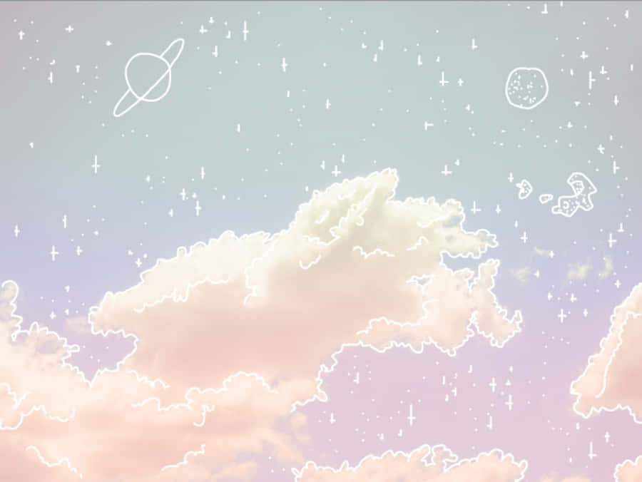 Brighten Up Any Workspace With This Soft Aesthetic Computer. Wallpaper