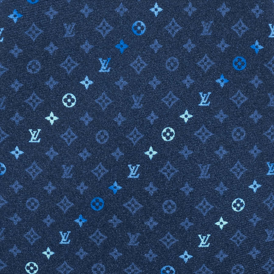Brighten Up Your Wardrobe With This Bold Louis Vuitton Blue Wallpaper