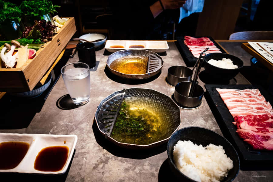Broth Ready For Shabu-shabu Wallpaper