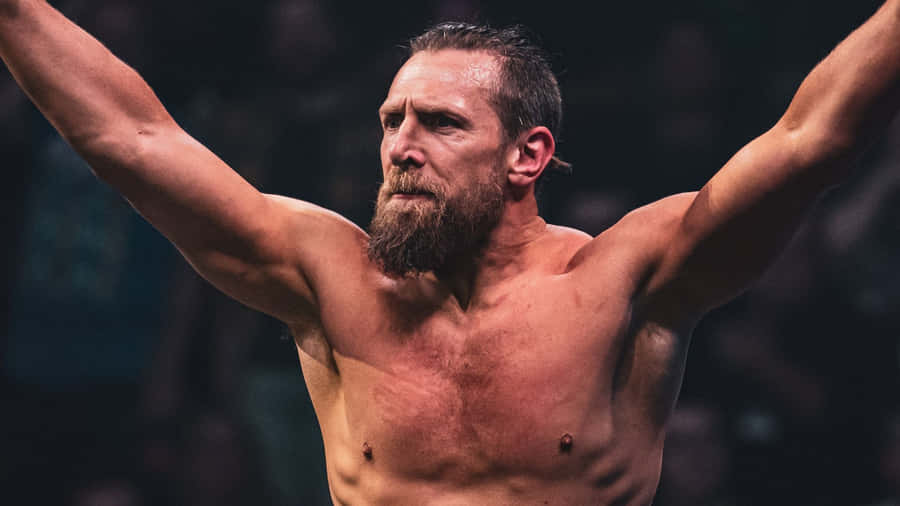 Bryan Danielson American Champion Wrestler Wallpaper