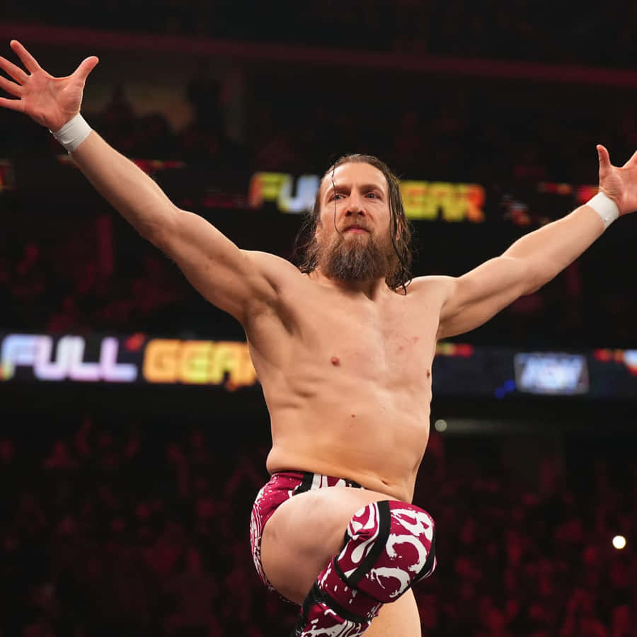 Bryan Danielson Winning Stance Wallpaper