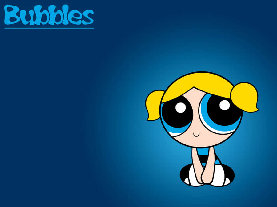 Bubbles, The Joyful Protector Of Townsville Wallpaper