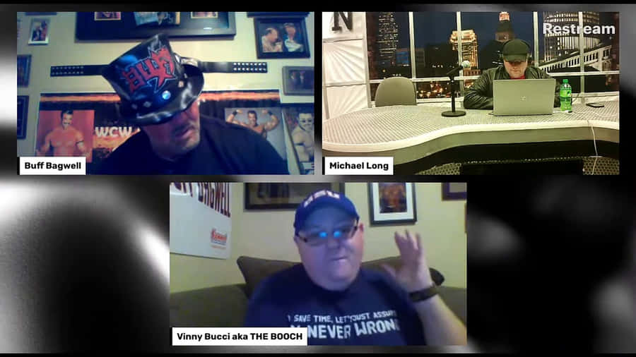 Buff Bagwell Vinni Bucci Michael Long Video Stream Wallpaper
