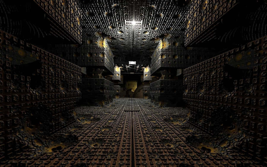 Building Hallway Fractals Wallpaper