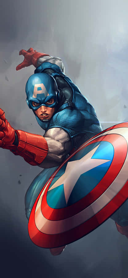 Captain America Is The Epitome Of Cool Wallpaper