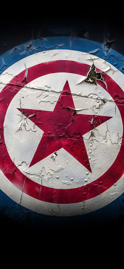 Captain America Shield Damaged Wallpaper Wallpaper