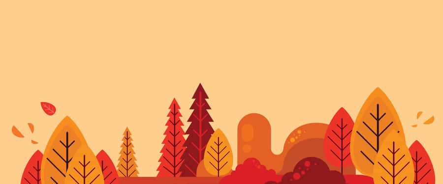 Caption: Embodying Change: A Minimalistic Interpretation Of Autumn Wallpaper