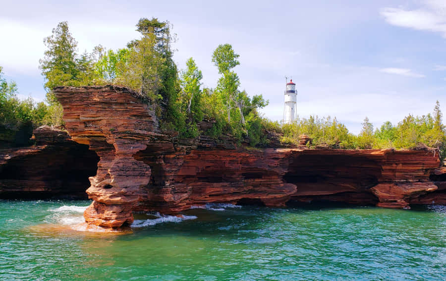 Captivating View Of Devil’s Island Wallpaper