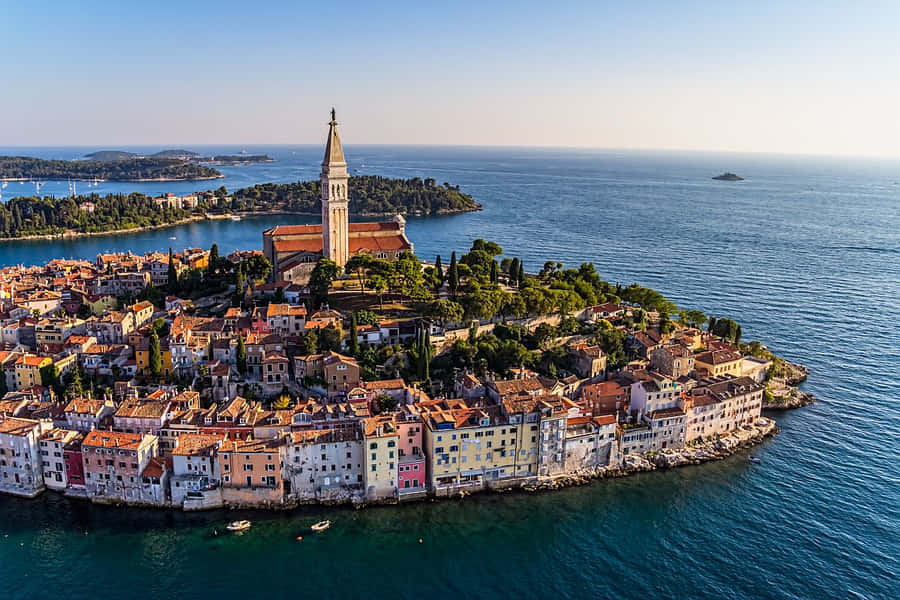 Captivating View Of Istria Peninsula, Croatia Wallpaper