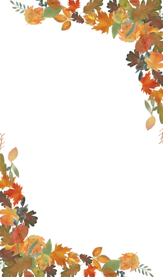Capture A Beautiful And Vibrant Fall Season With This Crisp, Vibrant Photo Of Fall Leaves Wallpaper