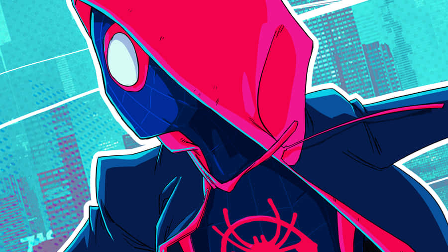 Cartoon Miles Spider Man Pfp Wallpaper