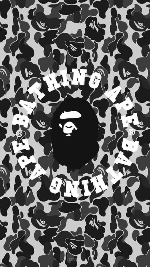 Catch Up With The Trend And Be The Coolest With Bape Iphone. Wallpaper