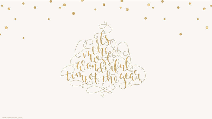 Celebrate The Festive Season With Cheerful Pastel Hues Wallpaper