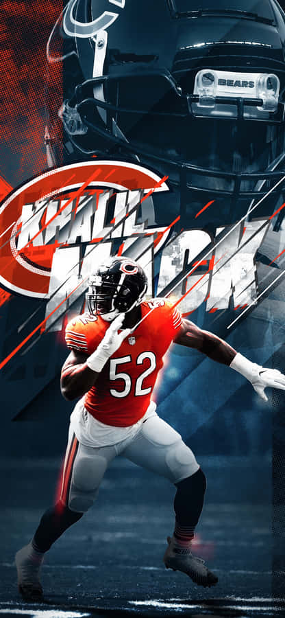 Chicago Sports Nfl Bears Khalil Mack Wallpaper