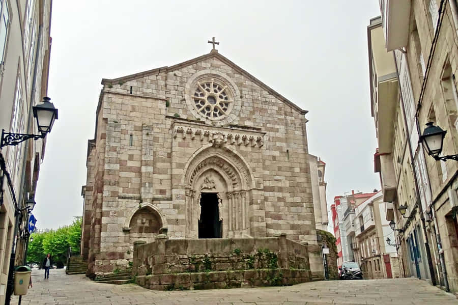 Church At Corunna Wallpaper