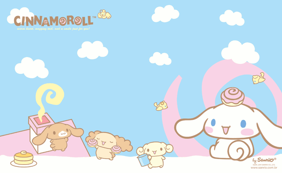 Cinnamoroll Desktop 1250 X 768 Wallpaper