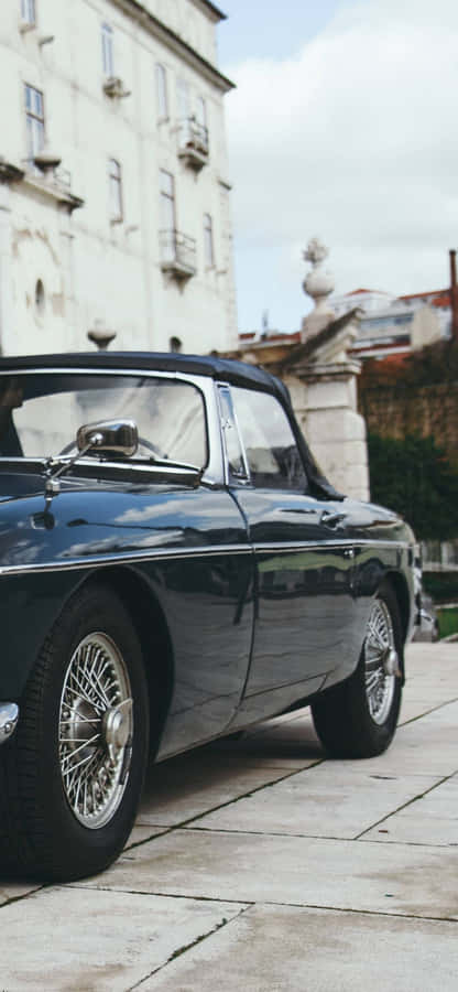 Classic Mg Mgb Car Model Iphone Wallpaper