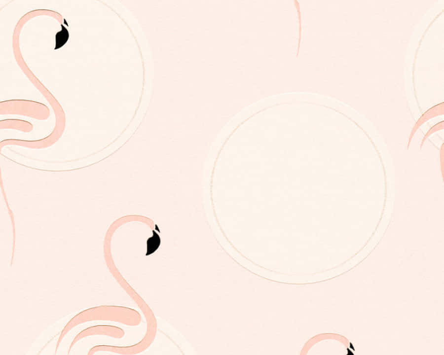 Clean Modern Abstract Background In Grey And Pink Wallpaper