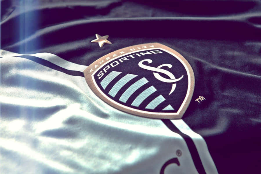 Close Up Of Sporting Kansas City Logo Wallpaper