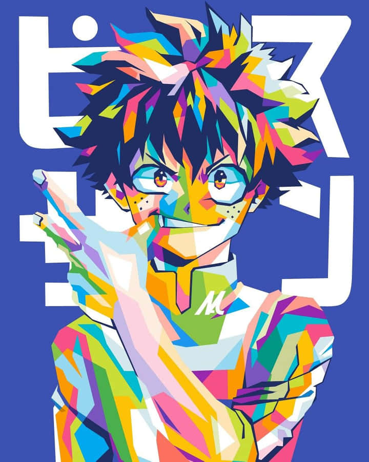 Colorful Deku Pfp Ideas Wallpaper