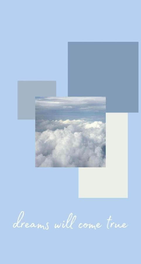 Colorful Pastel Blue Solid. Wallpaper