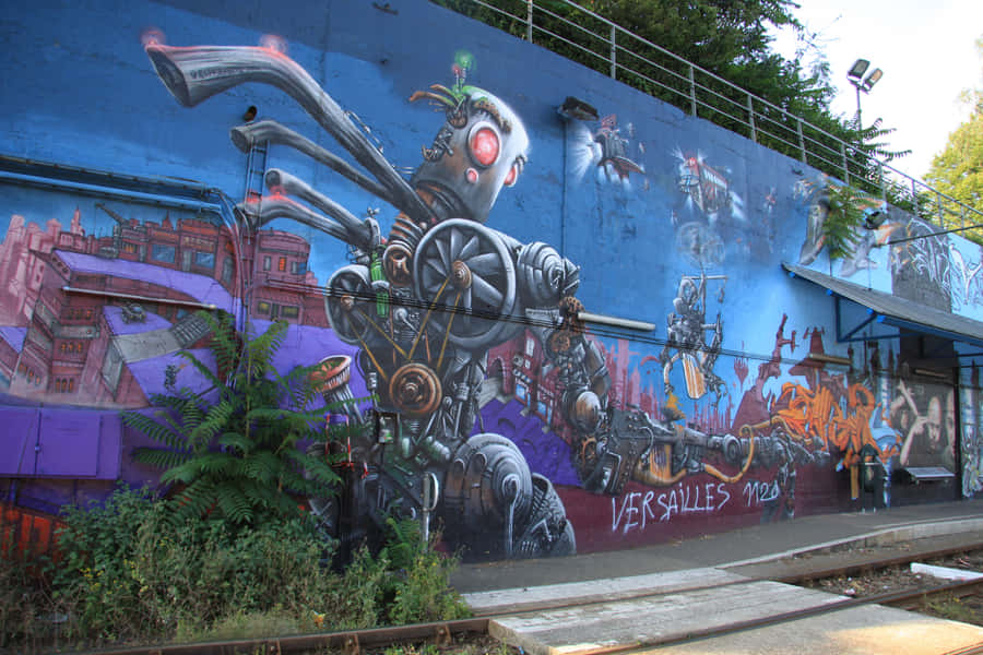 Colorful Street Art Wallpaper