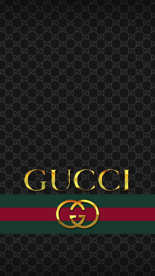 Combine Elegance And Comfort With The Extraordinary Gucci Green Line Wallpaper