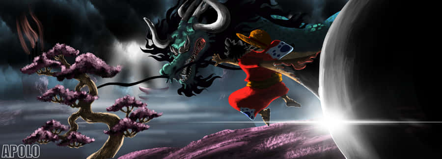 Conquer All Obstacles With Willpower And Courage Like The Heroes Of One Piece 5k. Wallpaper