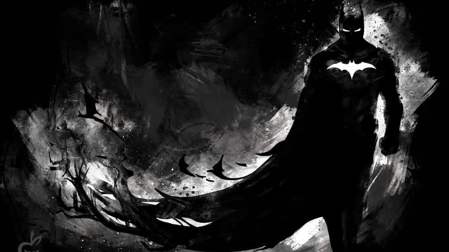 Cool Batman Black Desktop Wallpaper